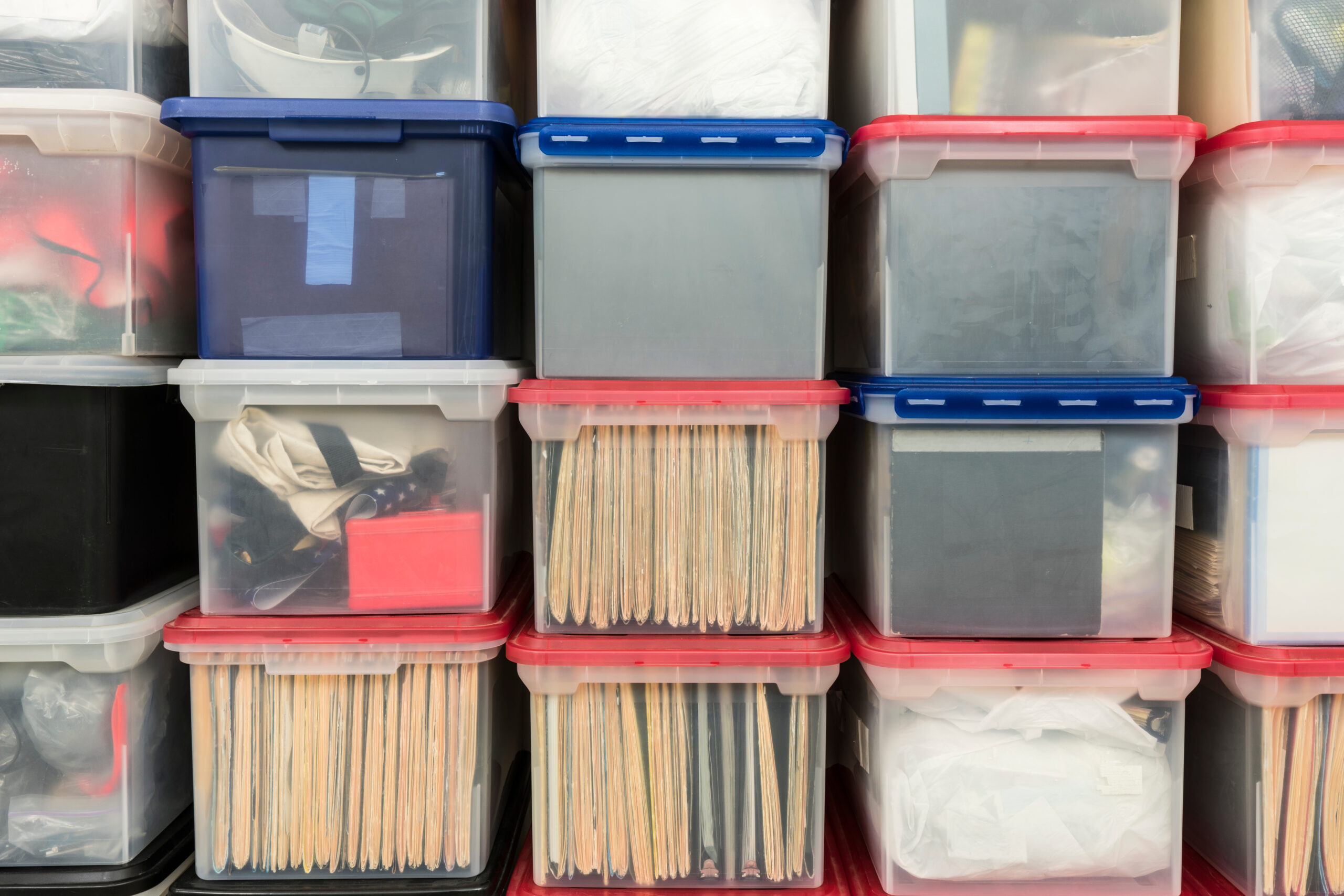 organized boxes for storage unit in floresville tx